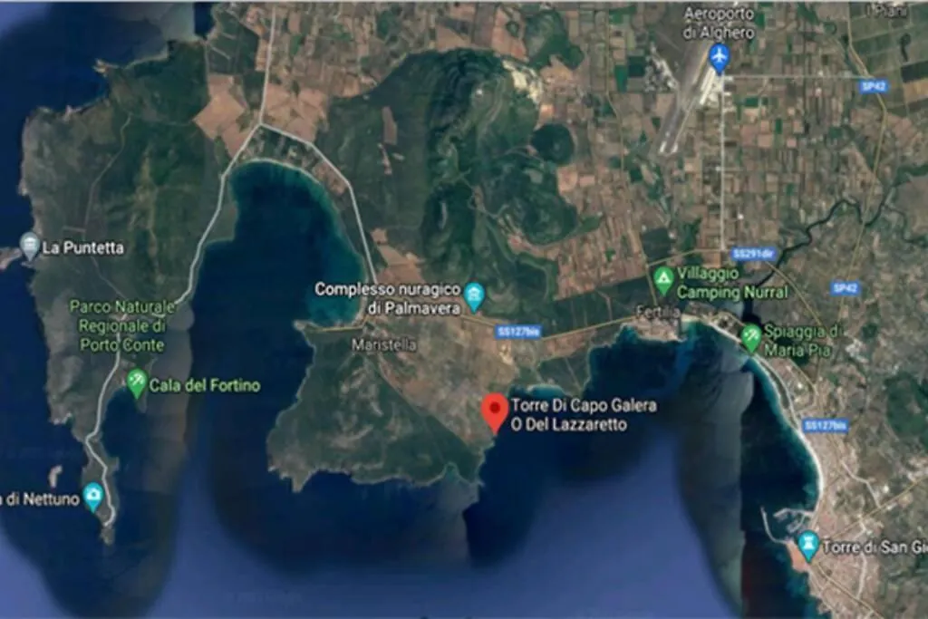 Torre Spagnola Di Capo Galera Fertilia Hébergement de vacances